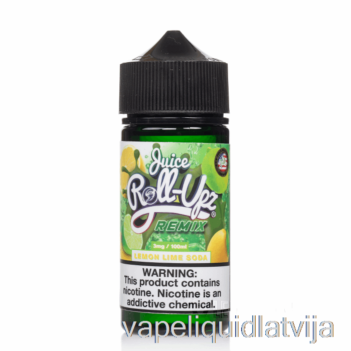 Citronu Laima Soda - Sulas Roll Upz Remix - 100ml 0mg Vape šķidrums